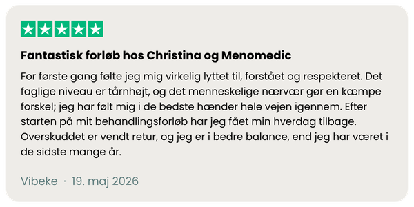 TrustPilot MenoMedic Vibeke  anmeldelse